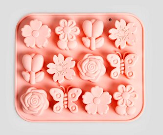 Silikonová forma | EIDE | na květinovou čokoládu | 17x14,5 cm | 738791