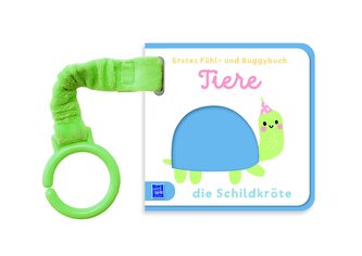 Erstes Fühl- und Buggybuch: Tiere