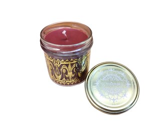 Vonná Sójová svíčka "Jablko se skořicí" 165 ml