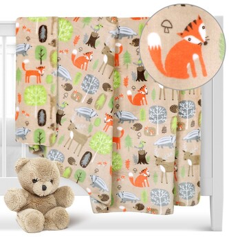 ELLA dětská přikrývka - Zvířátka v lese - 100x150 cm