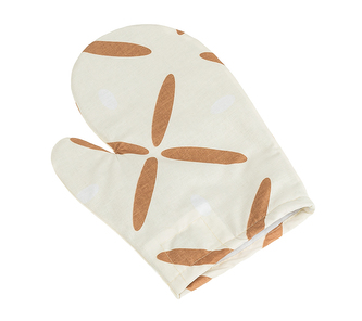 Kuchyňská chňapka - Křížky hnědé - 28x18 cm