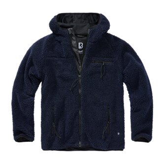 Bunda Teddy Fleece Worker Jacket, Brandit, Navy, 3XL