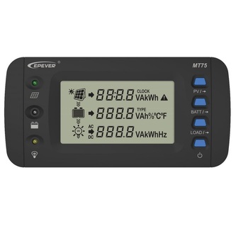 Externí displej EPever MT-75 pro solární regulátor XTRA a měnič napětí IPower Plus