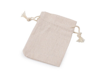Dárkový pytlík 7x9 cm lněný - 50 ks - 1 režná světlá