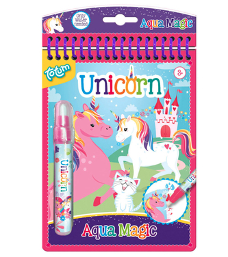 Malování vodou A5, 5 obrázků, tužka - unicorn Malování vodou A5, 5 obrázků, tužka - unicorn