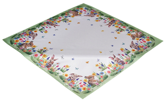 Velikonoční vzorovaný ubrus na stůl CANDY IV. 85x85 cm Mybesthome