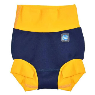 Splash About Plavky Happy Nappy DUO -  Navy/Yellow Vel. XL