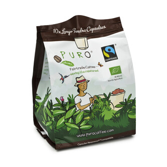 Kapsle Puro Bio Tundra (lungo) 10ks. 100 % arabica
