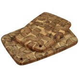 Prkénka na krájení 2 ks, akáciové dřevo KESPER 28155