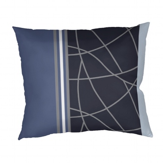 Dadka Povlak na polštář bavlna Bruno modrý 50x70 cm