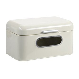 Chlebník 30 x 15,4 x 18 cm, nerez, béžový KESPER 18053