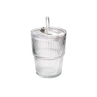 SKLENICE S BRČKEM 9,5X9,5X11,3CM SKLO