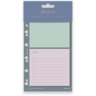 Filofax, Náplň Multi, lepicí bločky Minimal, Osobní/A5