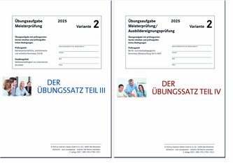 Das Übungspaket Teile III + IV - Variante 2