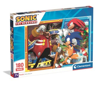 Puzzle super 180 elementów. Sonic