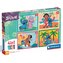 Puzzle 4 w 1 Super kolor. Stitch
