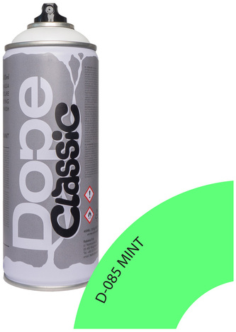 Farba w sprayu 400ml Classic D-085 Mint, Dope Cans