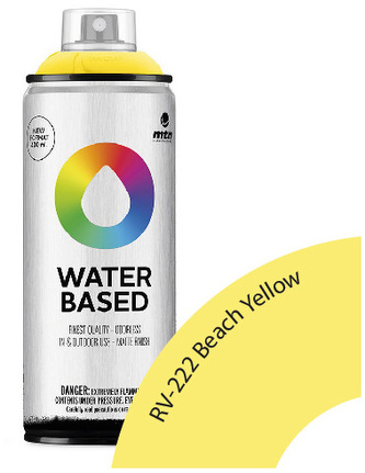Farba w sprayu 400ml Waterbased Rv-222 Beach Yellow, MTN Colors