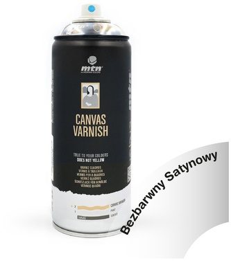 Farba w sprayu 400ml Canvas Varnish Satin, MTN Colors