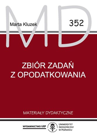 Zbiór zadań z opodatkowania