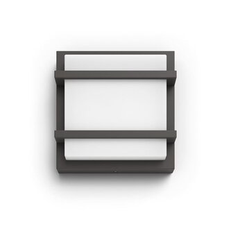 Petronia UltraEfficient venkovní nástěnné LED svítidlo 3,8W 800lm 2700K IP44, antracitové