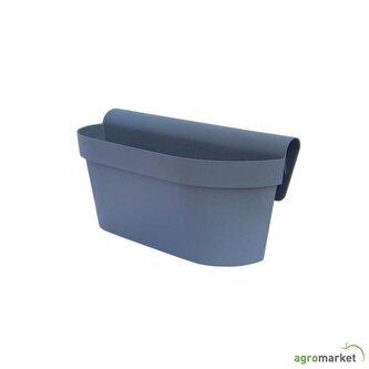 Gardino, truhlík na zábradlí ESPRIT 30 cm, antracit