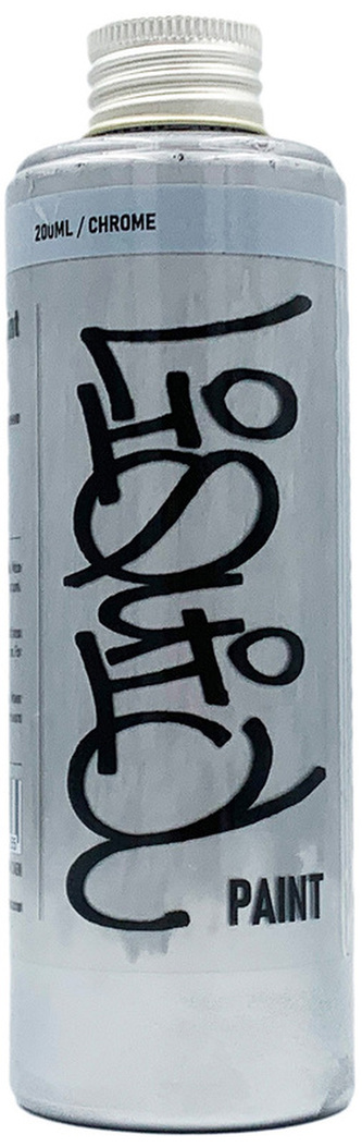 Farba Liquid Paint 200ml Chrome, Dope Cans