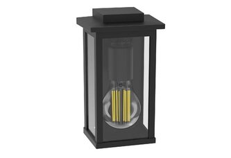 Mirth venkovní nástěnné svítidlo E27 max. 25W bez zdroje IP44, černé