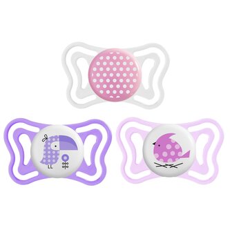 CHICCO 00071031110000 Smoczek PHYSIO LIGHT silikon 2-6m+ 2 szt*