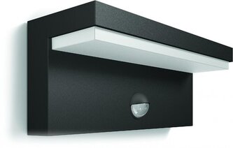 Bustan UltraEfficient venkovní nástěnné svítidlo se senzorem LED 3,8Wlm 4000K IP44, antracitové