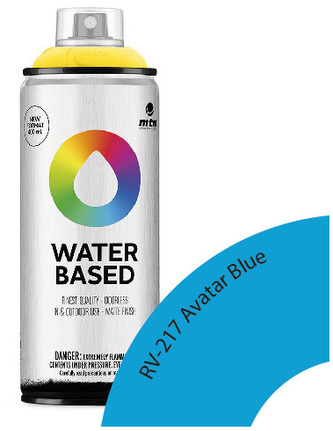 Farba w sprayu 400ml Waterbased Rv-217 Avatar Blue, MTN Colors