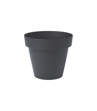 Gardino, Květináč MELROSE, průměr 40 cm, 28 l, antracit