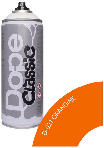 Farba w sprayu 400ml Classic D-021 Orangine, Dope Cans