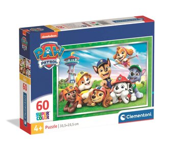 Puzzle 60 elementów. Super kolor. Paw Ptrol