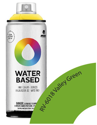 Farba w sprayu 400ml Waterbased Rv-6018 Valley Green, MTN Colors