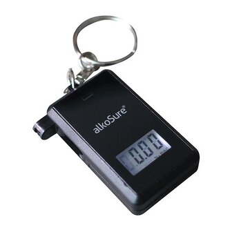 HELMER digitální alkohol tester AlkoSure/ rozsah měření 0 - 2 ‰/ CR2032/ černý HELMER digitální alkohol tester AlkoSure/ rozsah měření 0 - 2 ‰/ CR2032/ černý