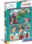 Puzzle 2 x 60 elementów. Super kolor. Disney Classic