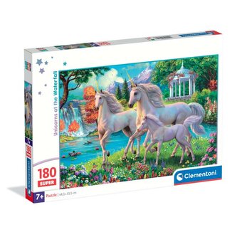 Puzzle super 180 elementów. Unicorns