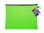 Koperta z suwakiem metalowym. A4 zielona
