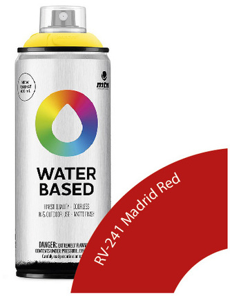 Farba w sprayu 400ml Waterbased Rv-241 Naphthol Red Deep, MTN Colors