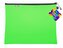 Koperta z suwakiem metalowym. B4 zielona
