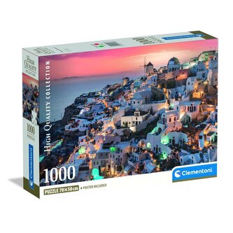 Puzzle 1000 elementów. Compact  Shades of Santorini