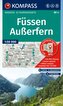 KOMPASS Wanderkarte 4 Füssen, Außerfern 1:50.000