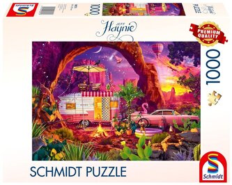 Puzzle PQ 1000 Jeff Haynie Przystanek na pustyni