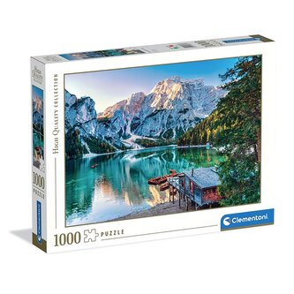 Puzzle 1000 elementów. HQ  Emerald Lake Braies
