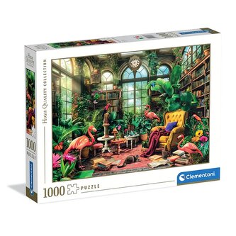 Puzzle 1000 elementów. HQ  The Greenhouse Library