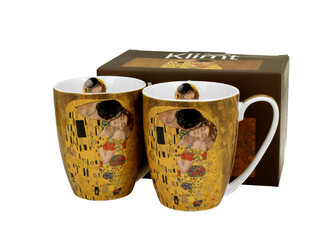 2 kubki classic THE KISS CLASSIC inspired by Klimt