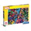Puzzle super 104 elementów. Superkolor. Marvel