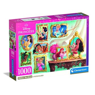Puzzle 1000 elementów. Compact Disney Princess