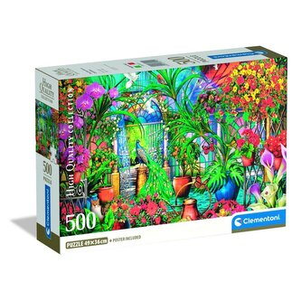 Puzzle 500 elementów. Compact  The Greenhouse Caretakers